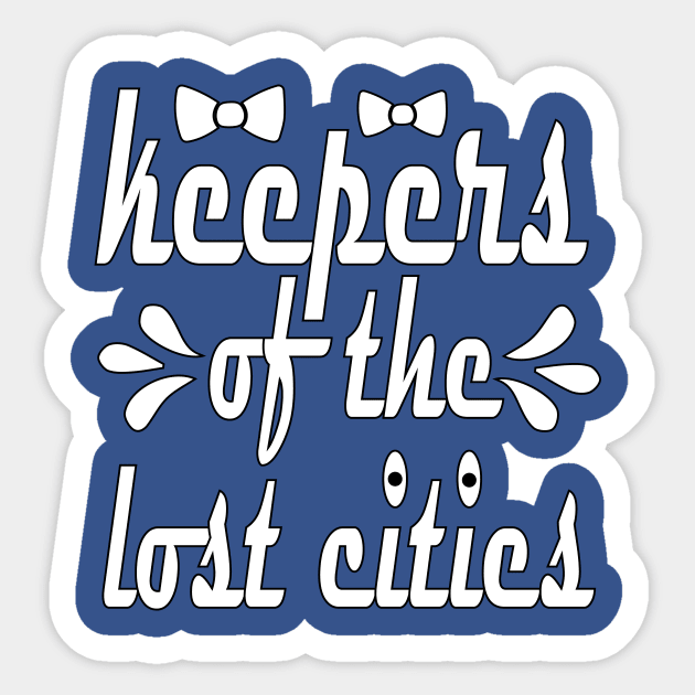 keepers of the lost cities Sticker by NadisinArt